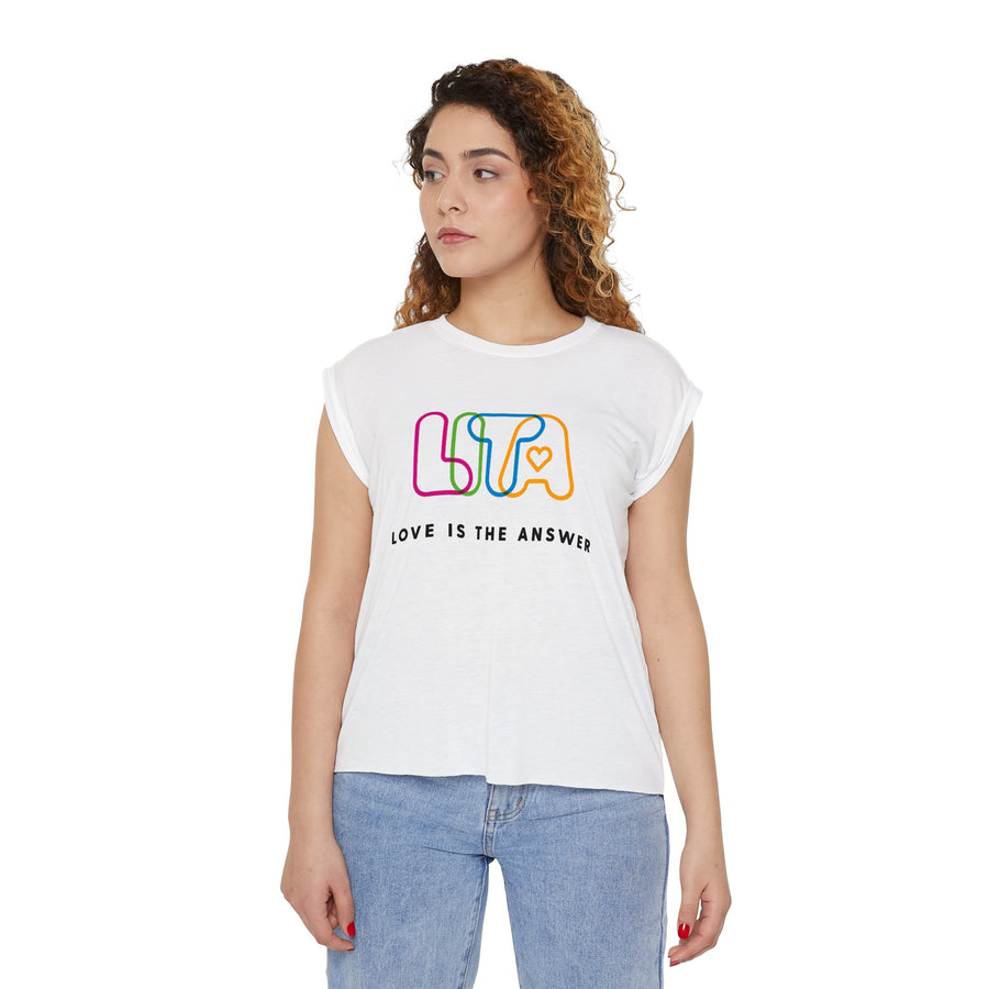 Rolled Cuffs Muscle Tee - LITA