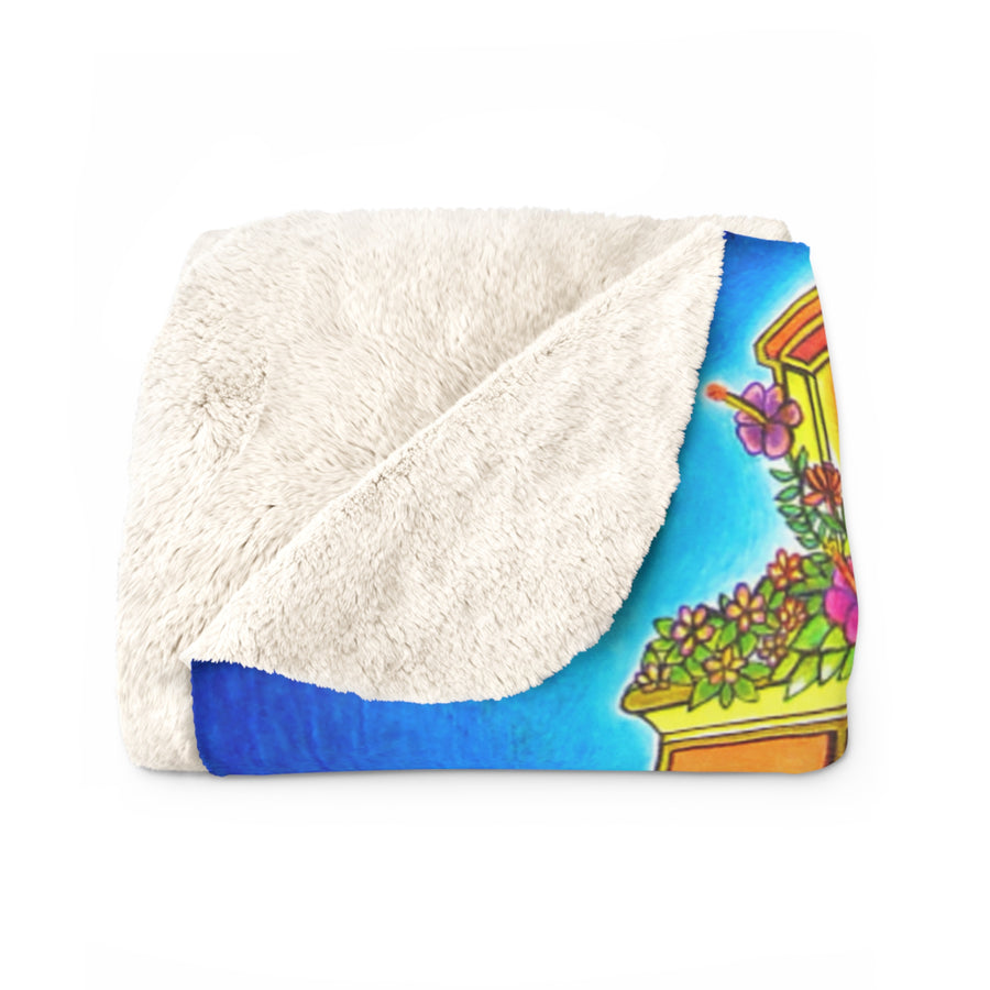 Sherpa Fleece Blanket - Pillars of Love