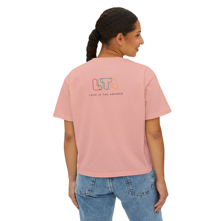 Women's Boxy Tee - Above ALL Love ALL
