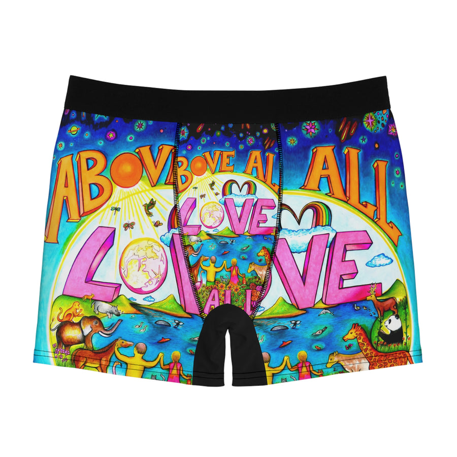 Men's Boxer Briefs - Above All Love All