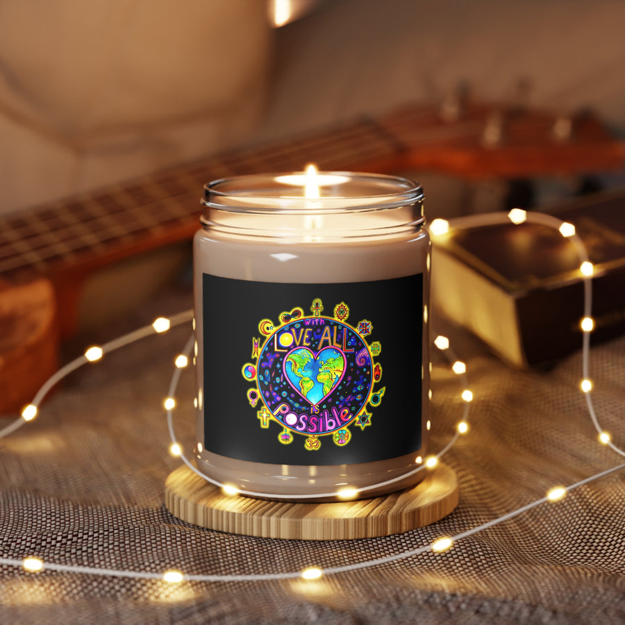 Scented Candles - With Love All is Possible