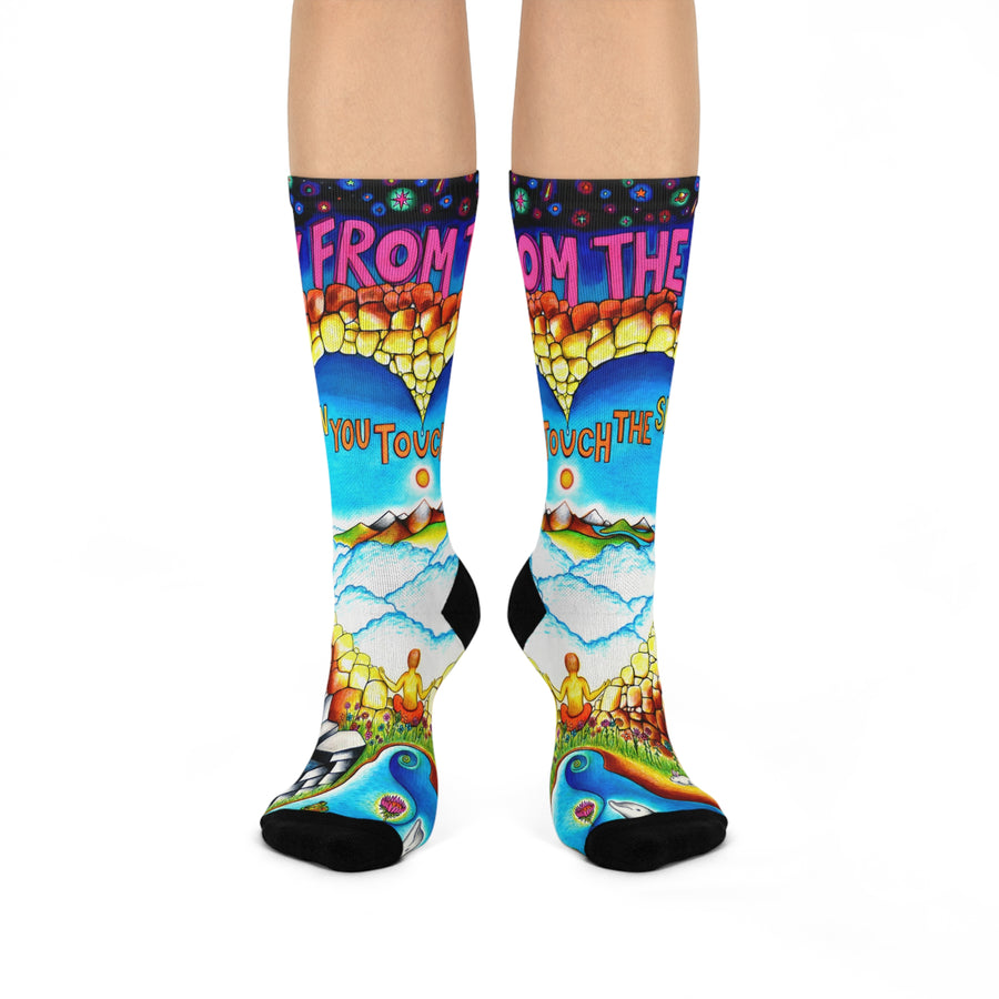 Cushioned Crew Socks- Only From The Heart