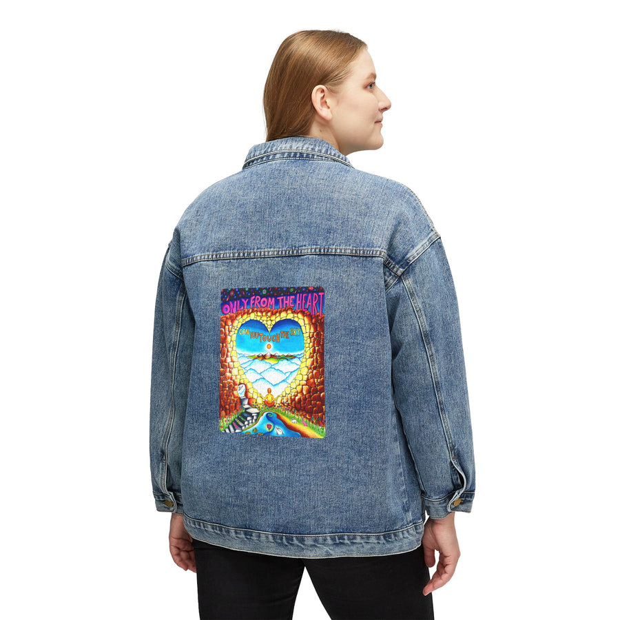 Women's Denim Jacket - Only From The Heart