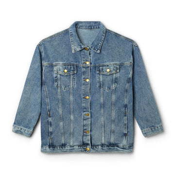 Women's Denim Jacket - With Love All Is Possible