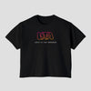 "Love is the Answer Logo" Women's Boxy Tee