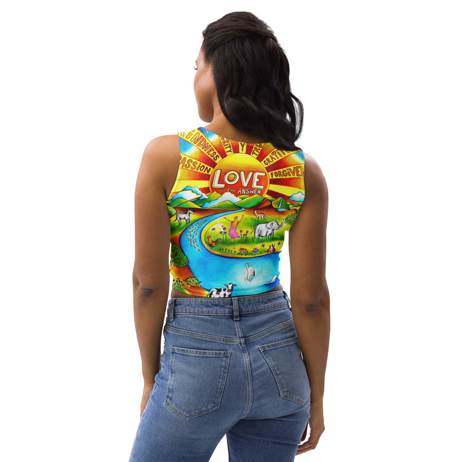 Crop Top - Love is the Answer