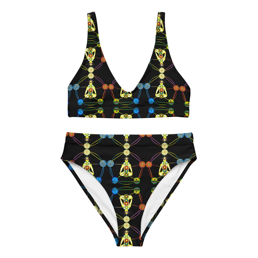 Recycled High-waisted Bikini - Yogi 5 Elements