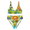 Recycled High-waisted Bikini - Love Is The Answer