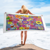 Beach Towel - Flowers of Love