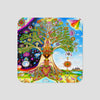 "Tree of Love" Cork-back Coaster
