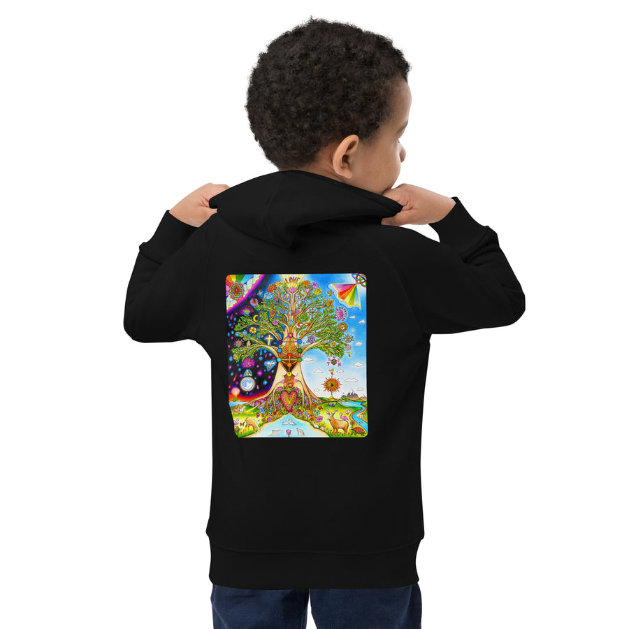 Kids eco hoodie - Tree Of Love