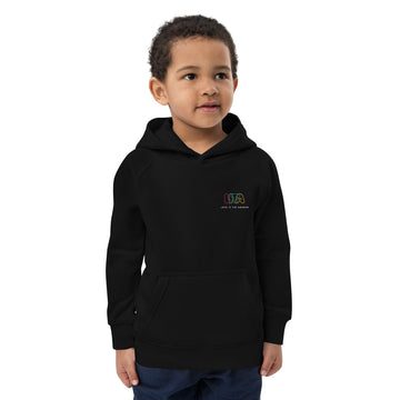 Kids eco hoodie - With Love All Is Possible