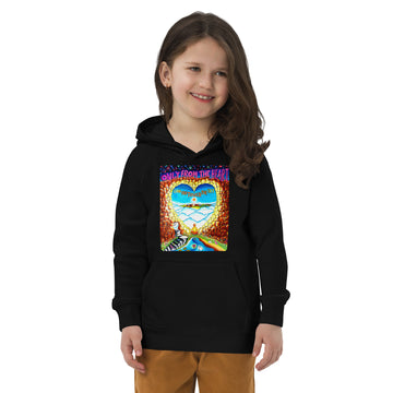 Kids eco hoodie - Only From The Heart