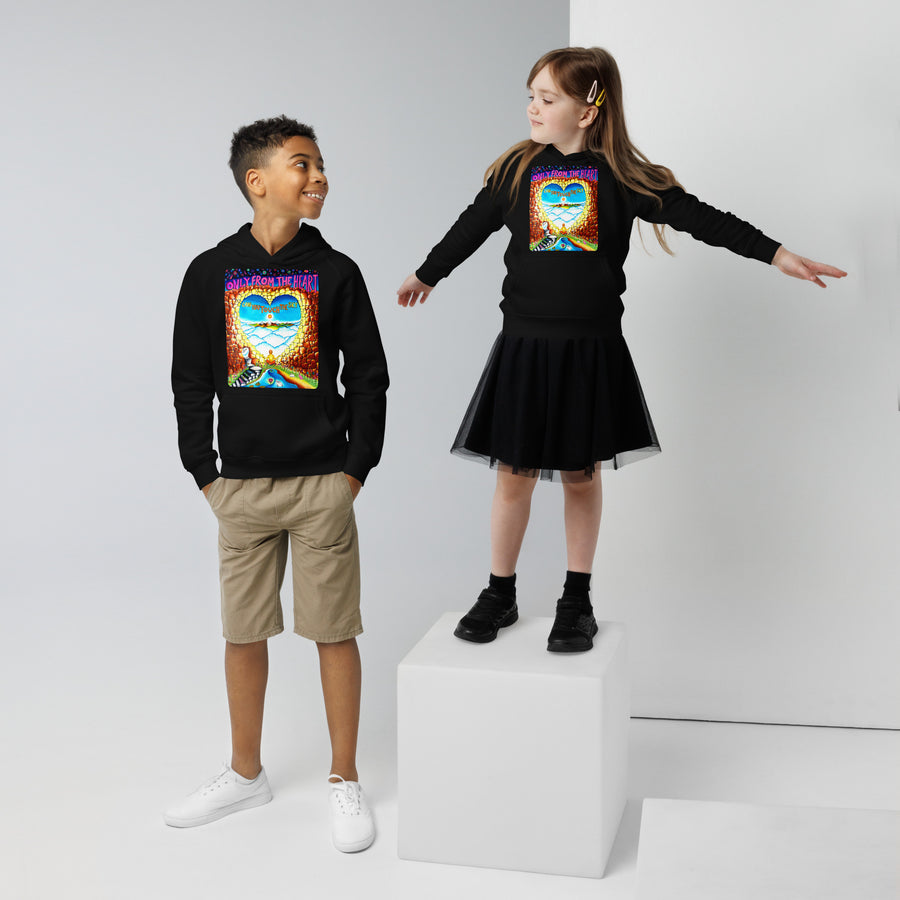 Kids eco hoodie - Only From The Heart