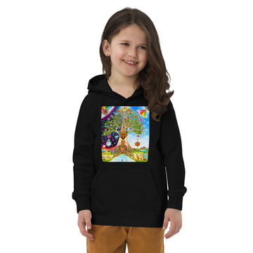 Kids eco hoodie - Tree Of Love