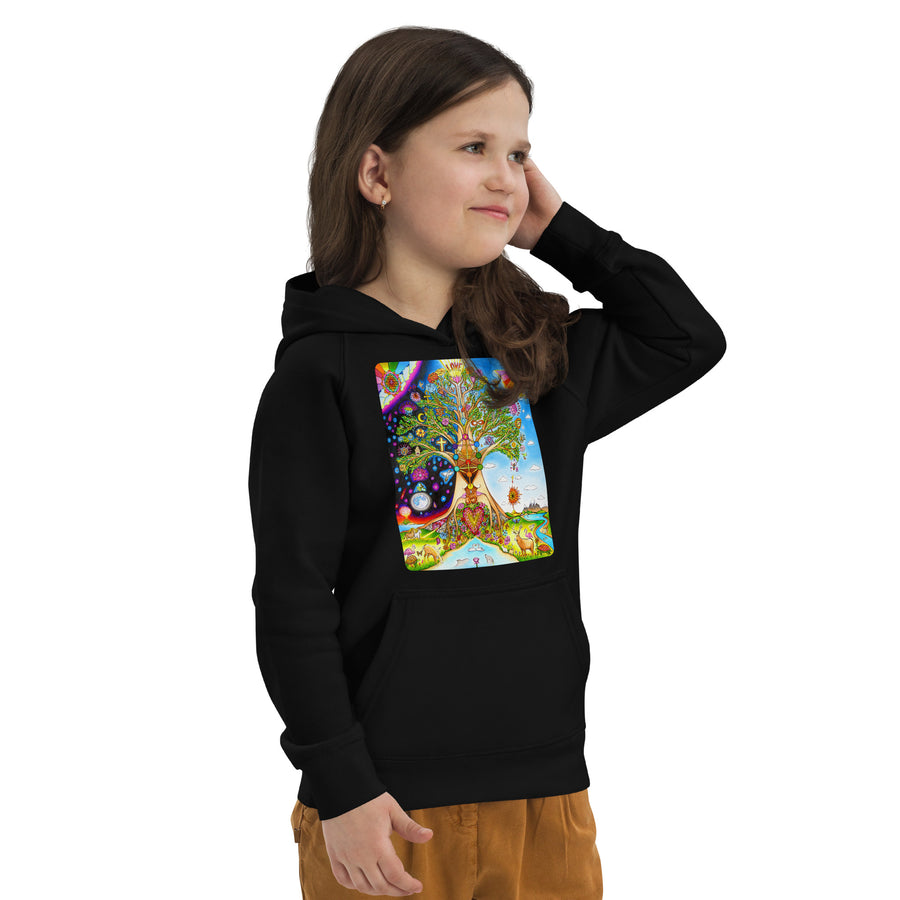 Kids eco hoodie - Tree Of Love