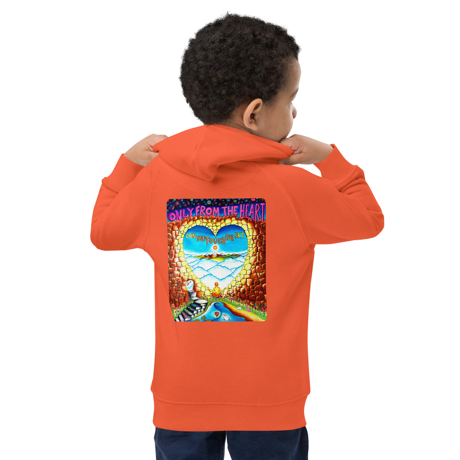 Kids eco hoodie - Only From The Heart