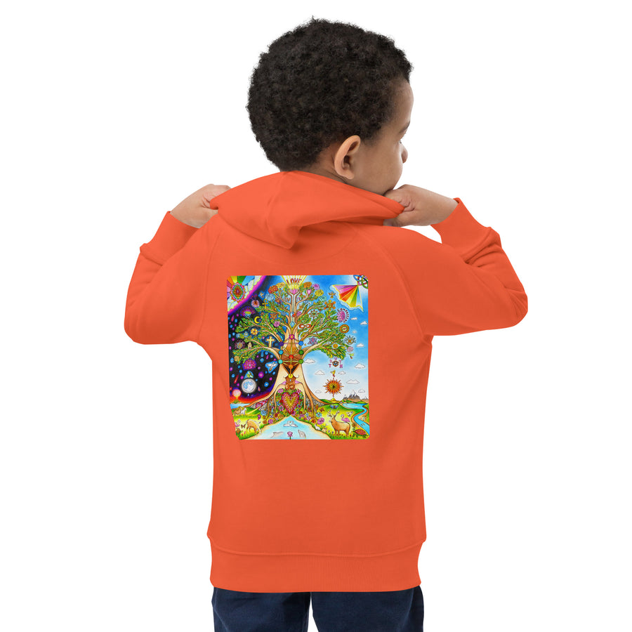 Kids eco hoodie - Tree Of Love