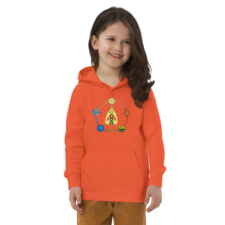 Kids eco hoodie - 5 Element Yogi