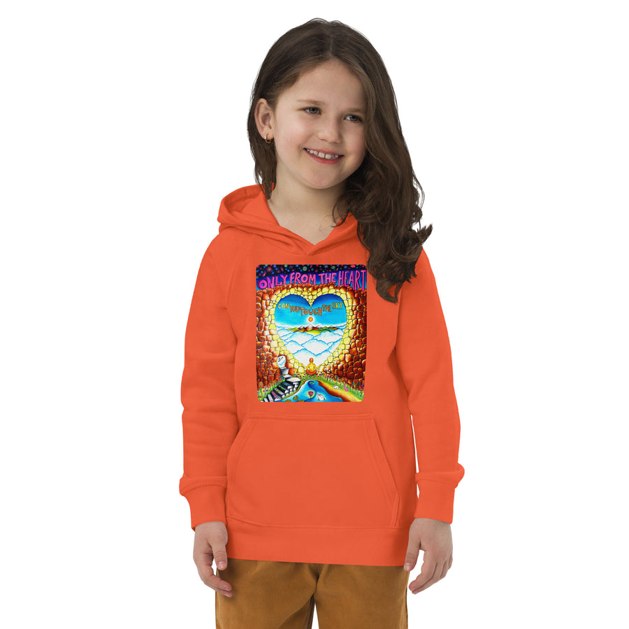 Kids eco hoodie - Only From The Heart