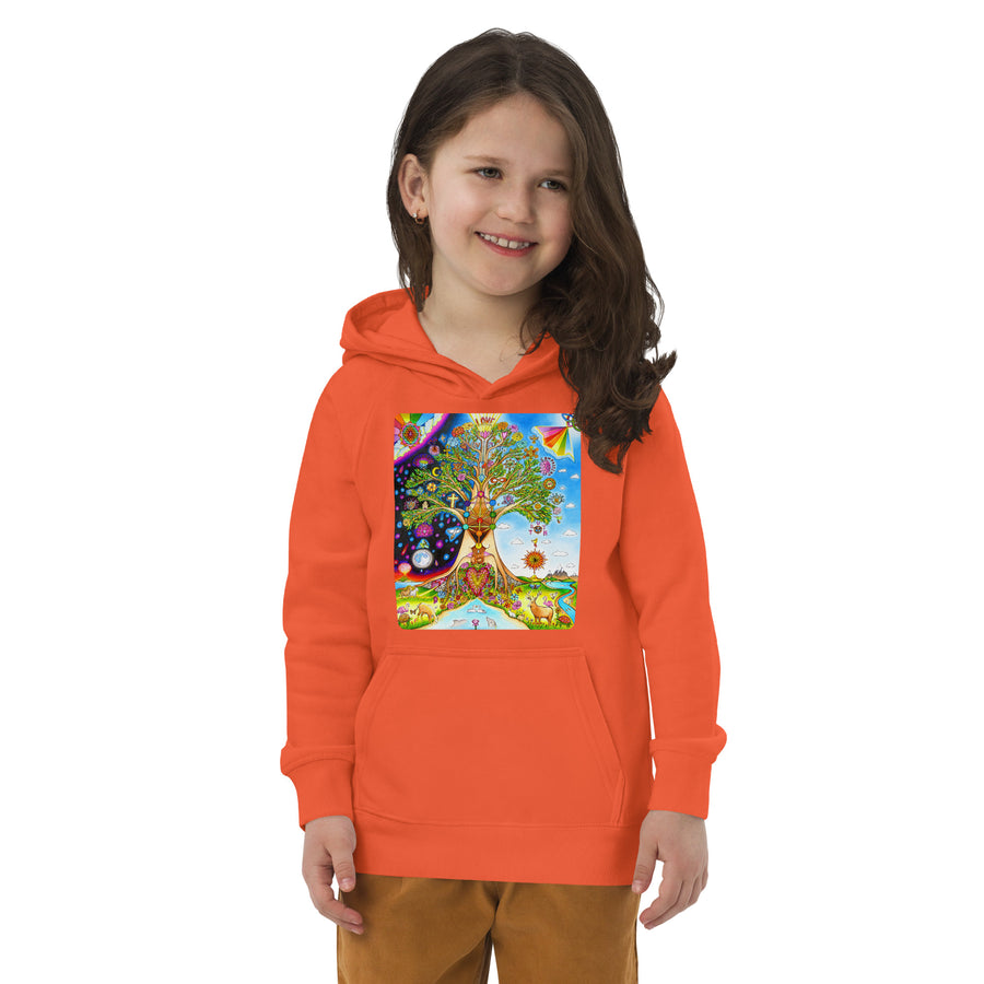 Kids eco hoodie - Tree Of Love