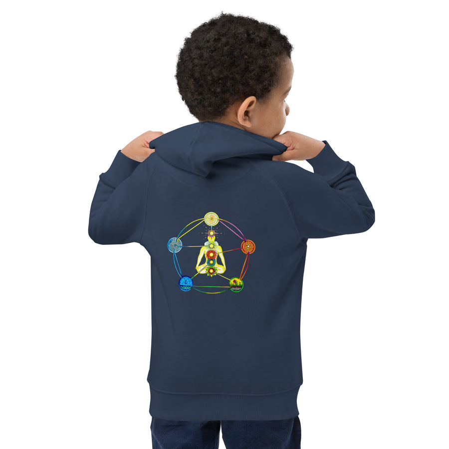 Kids eco hoodie - 5 Element Yogi