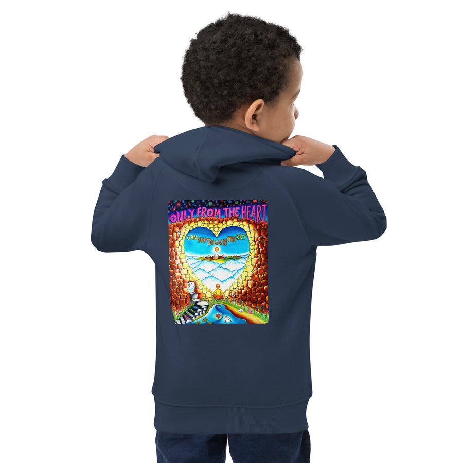 Kids eco hoodie - Only From The Heart