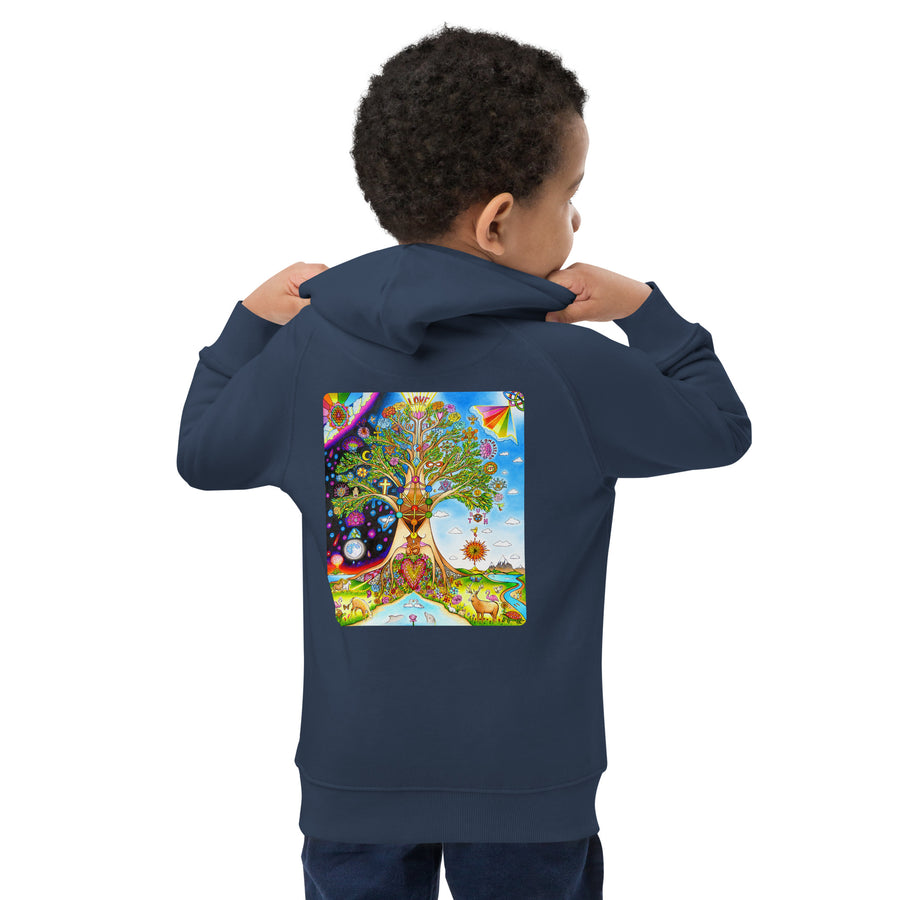 Kids eco hoodie - Tree Of Love