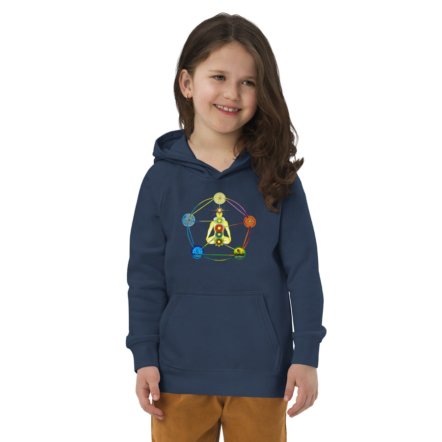 Kids eco hoodie - 5 Element Yogi