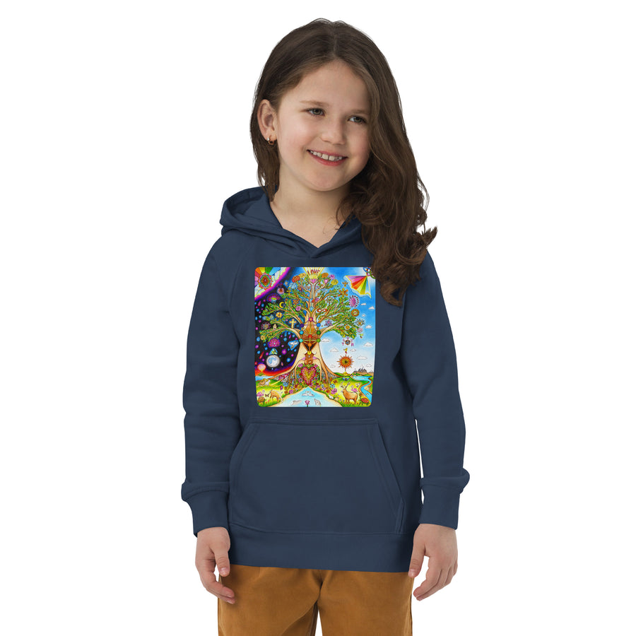 Kids eco hoodie - Tree Of Love