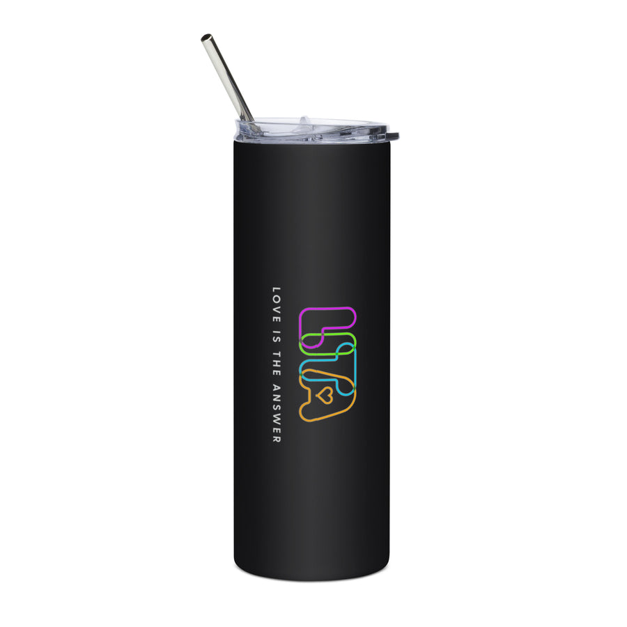 Stainless steel tumbler - Love Is The Answer