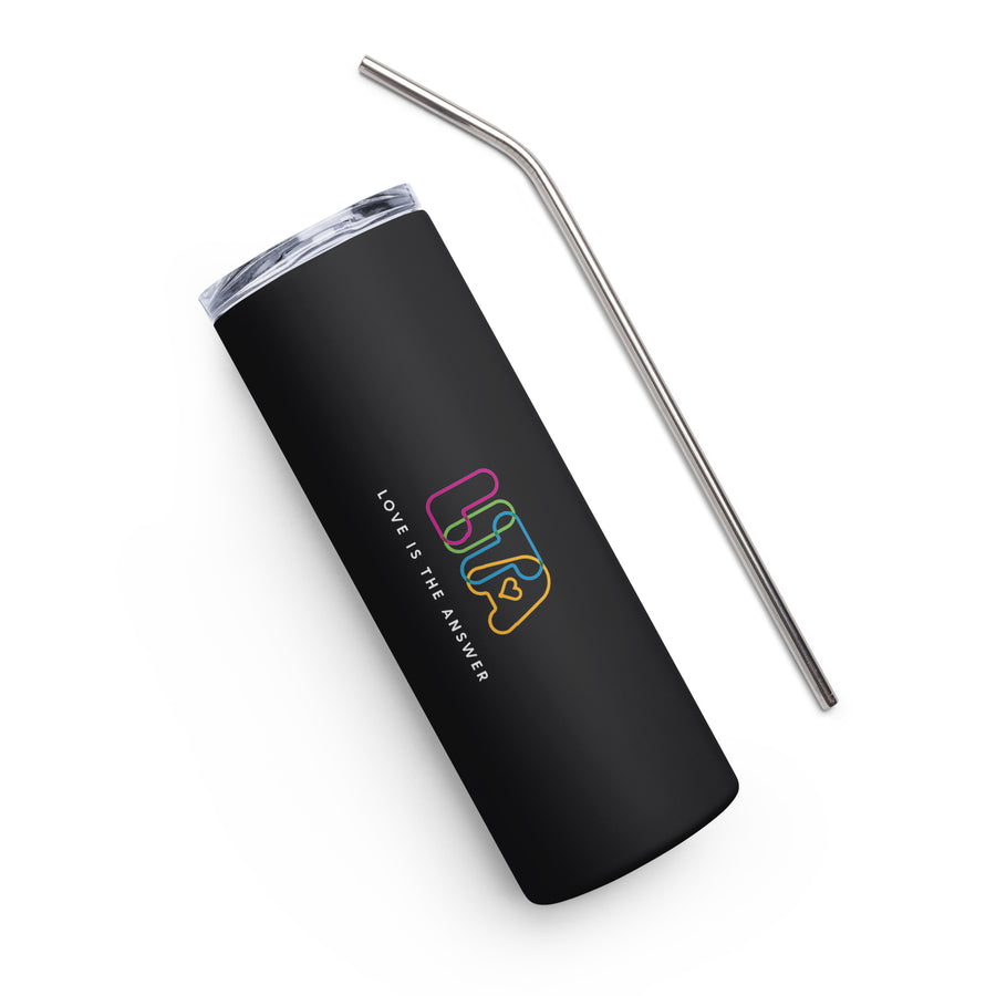 Stainless Steel Tumbler - With Love All Is Possible