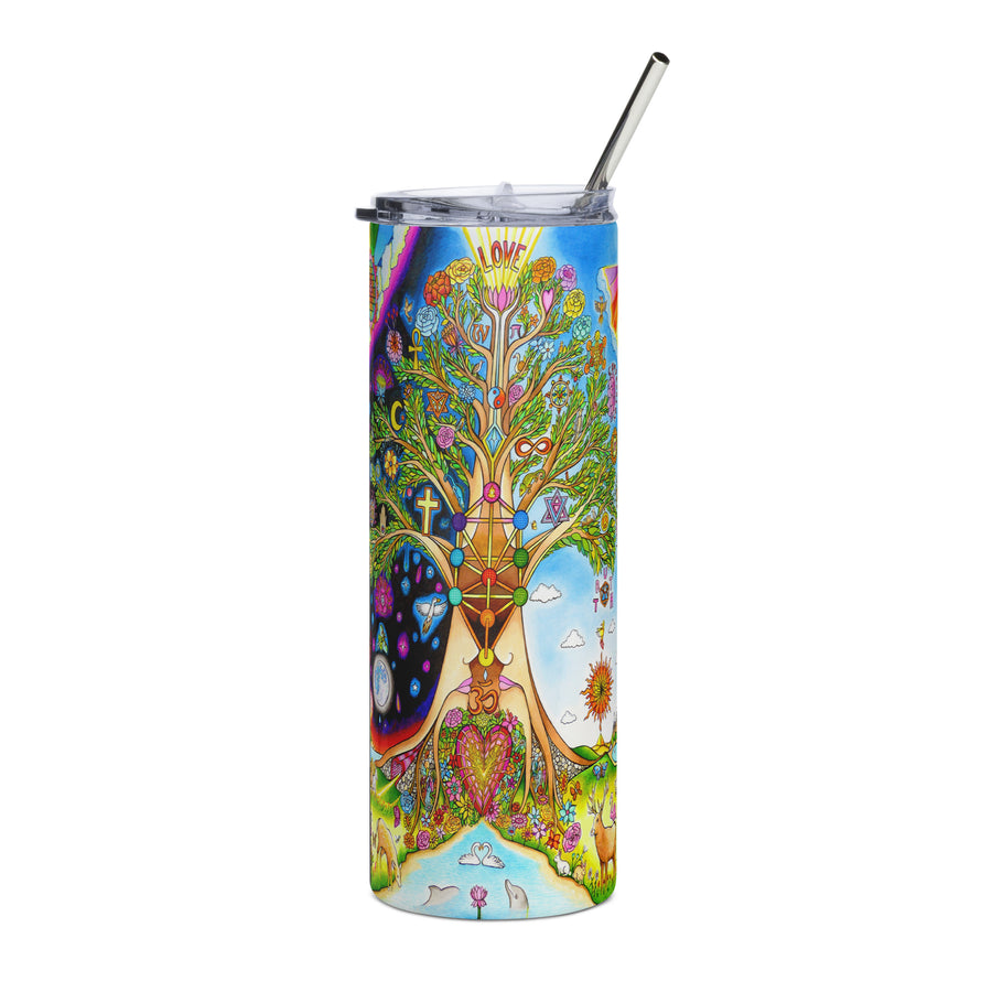 Stainless Steel Tumbler - Tree Of Love