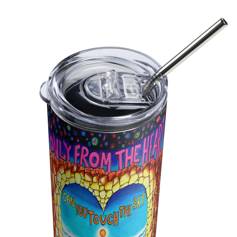 Stainless steel tumbler - Only From The Heart
