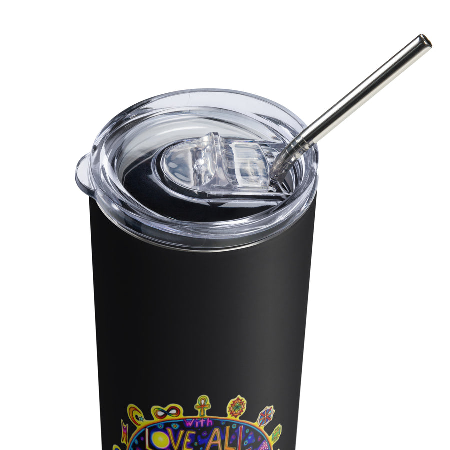 Stainless Steel Tumbler - With Love All Is Possible