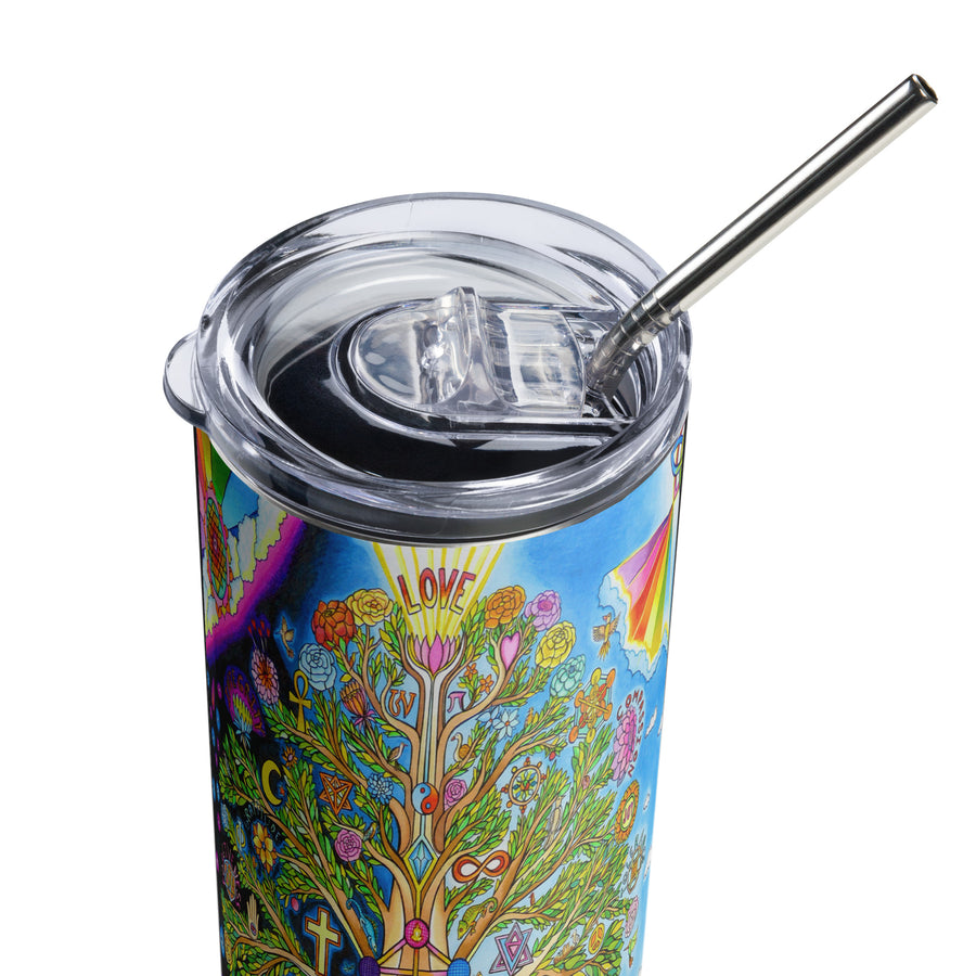 Stainless Steel Tumbler - Tree Of Love