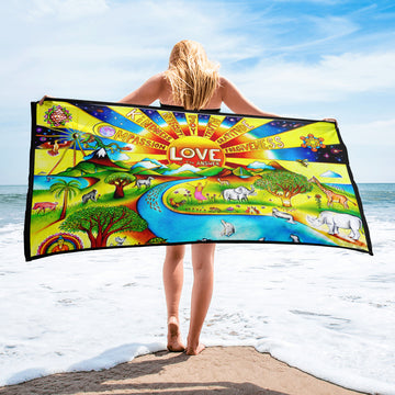 Beach Towel - Love is the Answer