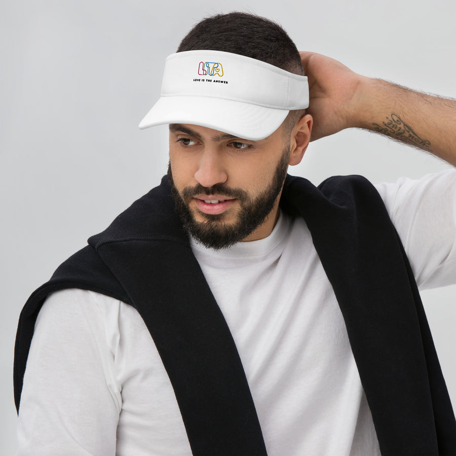 Love Is The Answer Visor Flex Fit