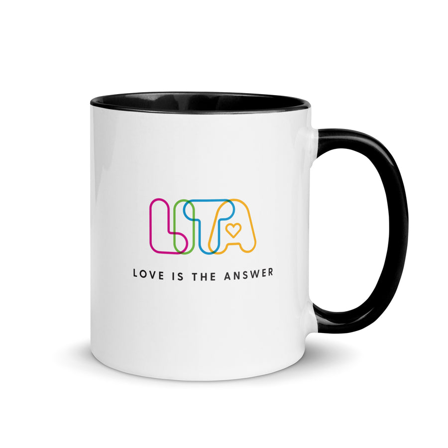 Mug with Color Inside - Above ALL Love ALL