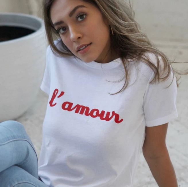 L'Amour Casual Cotton T-Shirt