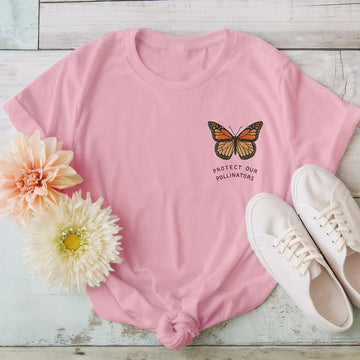 Protect Our Pollinators Printed Women's T-Shirt
