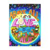 Plush Fleece Blanket -  Above All Love All