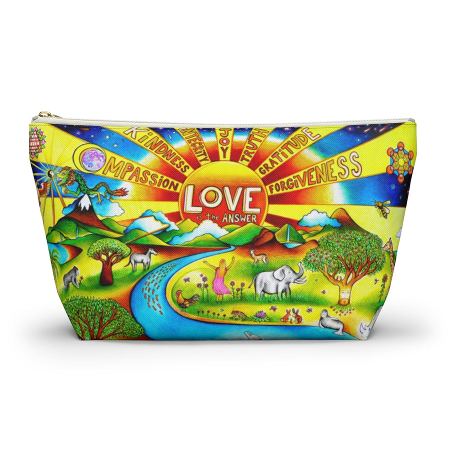 Accessory Pouch T-bottom - Love is The Answer
