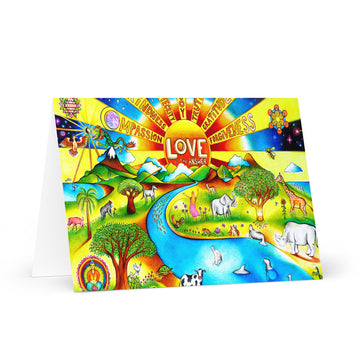 Greeting card - Love is the Answer