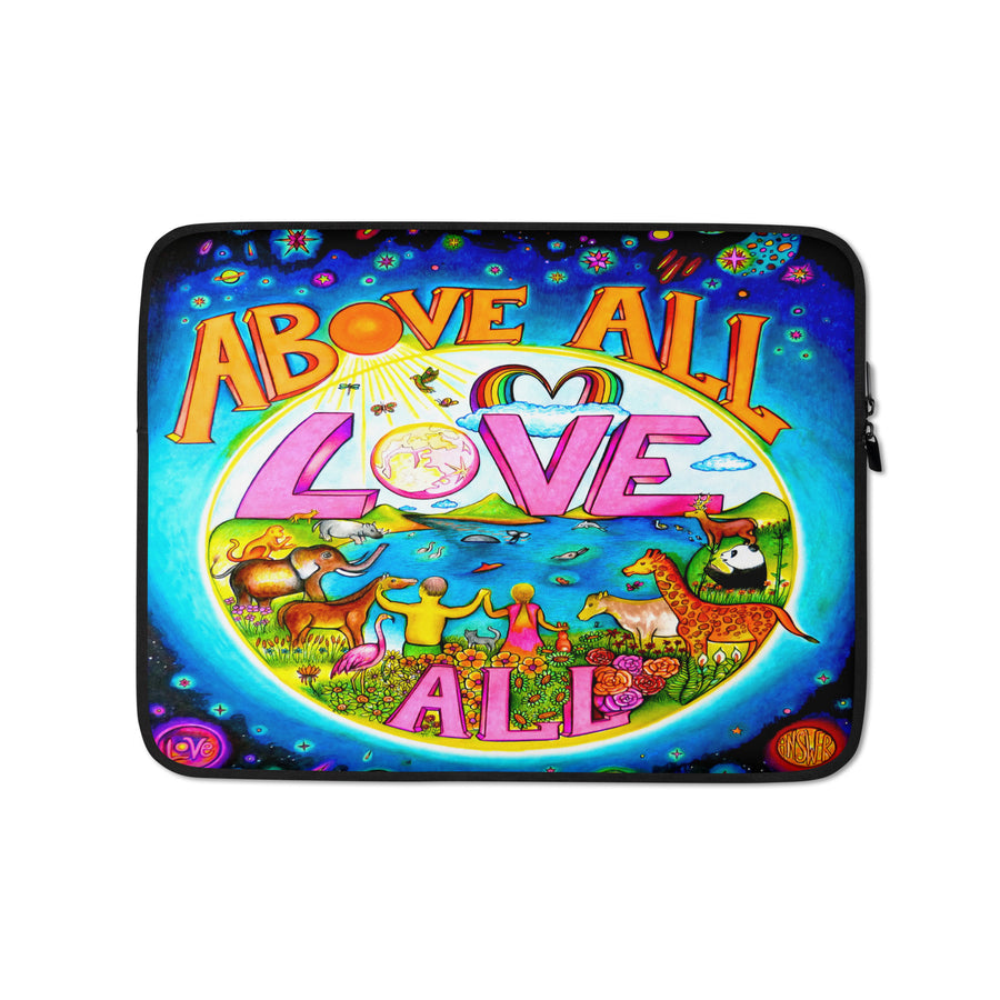 Laptop Sleeve - Above ALL Love ALL