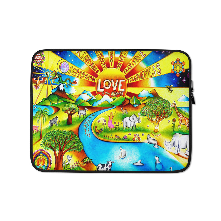 Laptop Sleeve - Love is the Answer