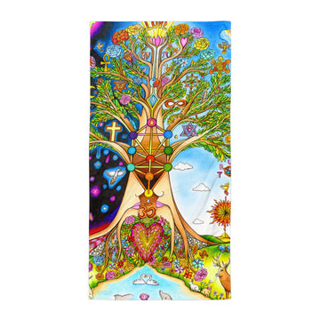 Tree of Love Towel