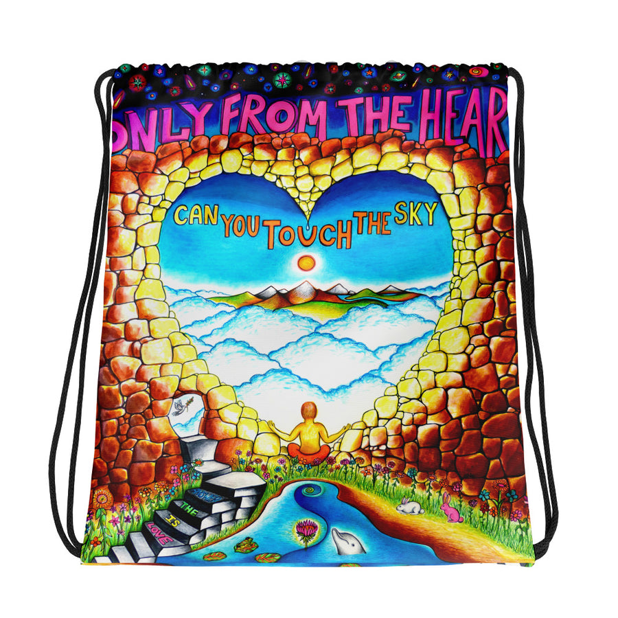 Drawstring Bag -  Only From the Heart