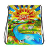 Drawstring Bag - Love is the Answer
