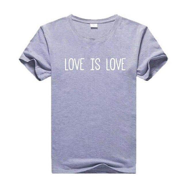 Love Is Love Printed Women's T-Shirt